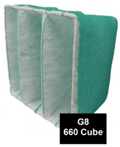 G8 cube filters 3 pocket